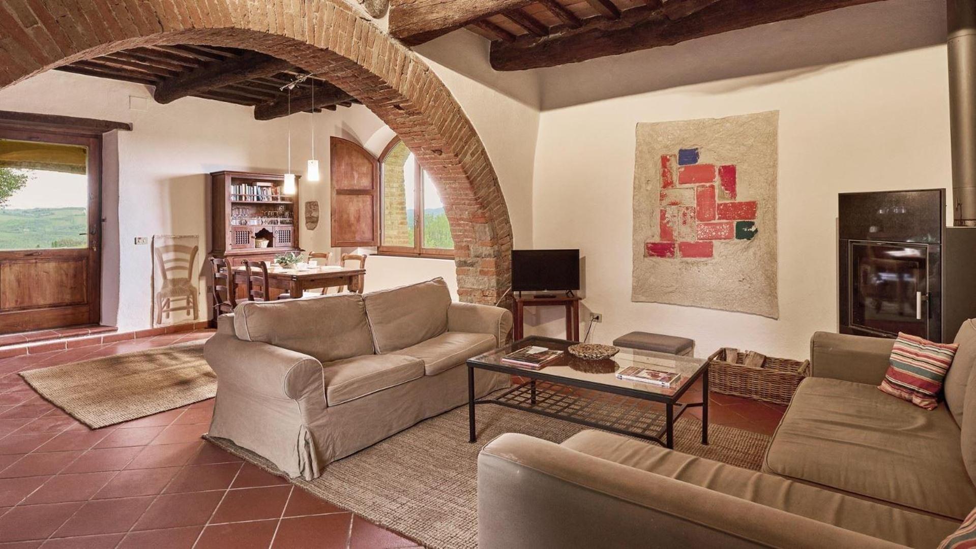 Villa Poggiarello Castelnuovo Berardenga Buitenkant foto