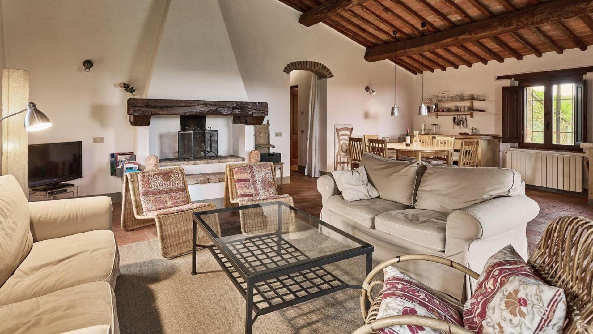 Villa Poggiarello Castelnuovo Berardenga Buitenkant foto