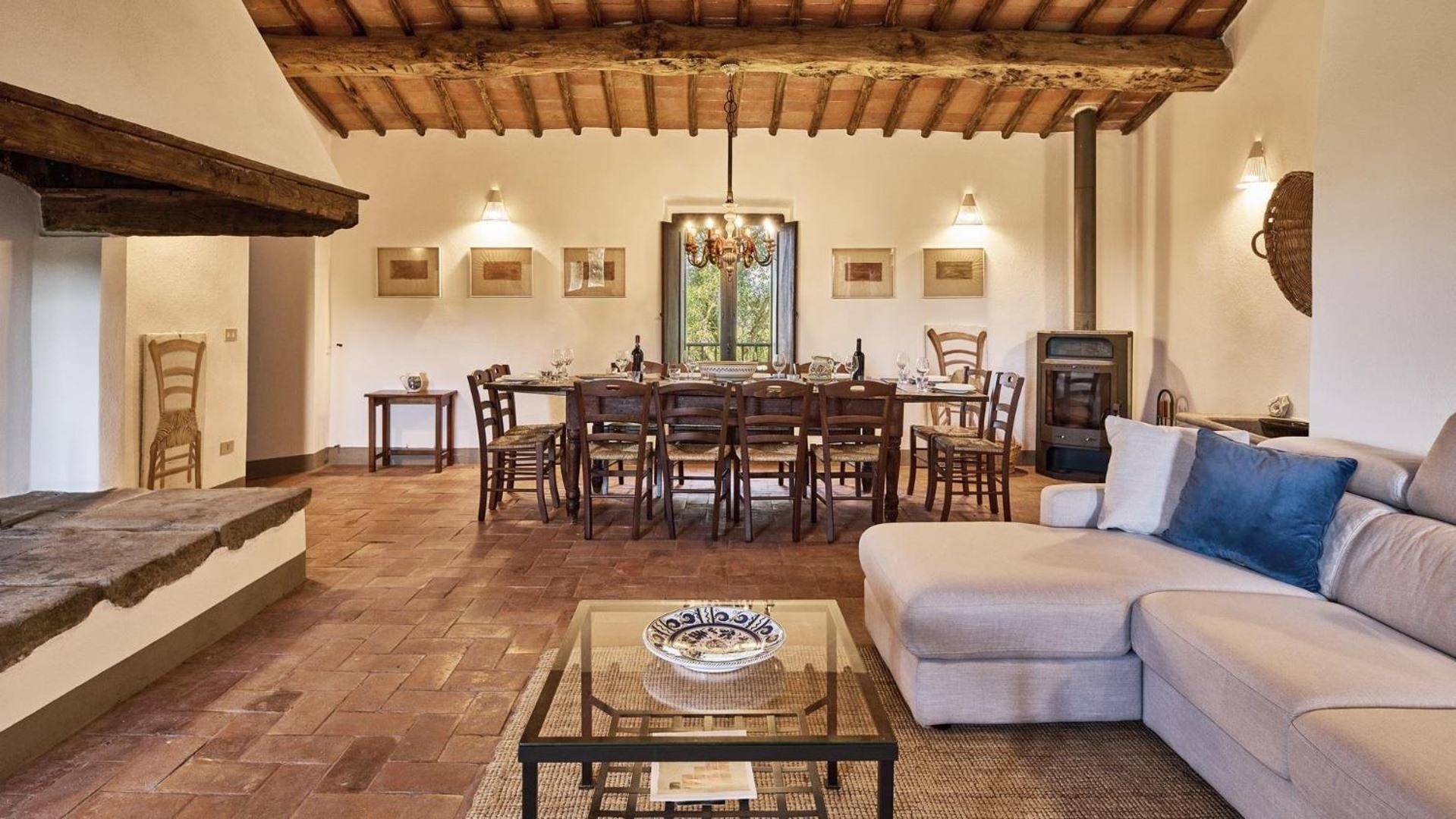 Villa Poggiarello Castelnuovo Berardenga Buitenkant foto