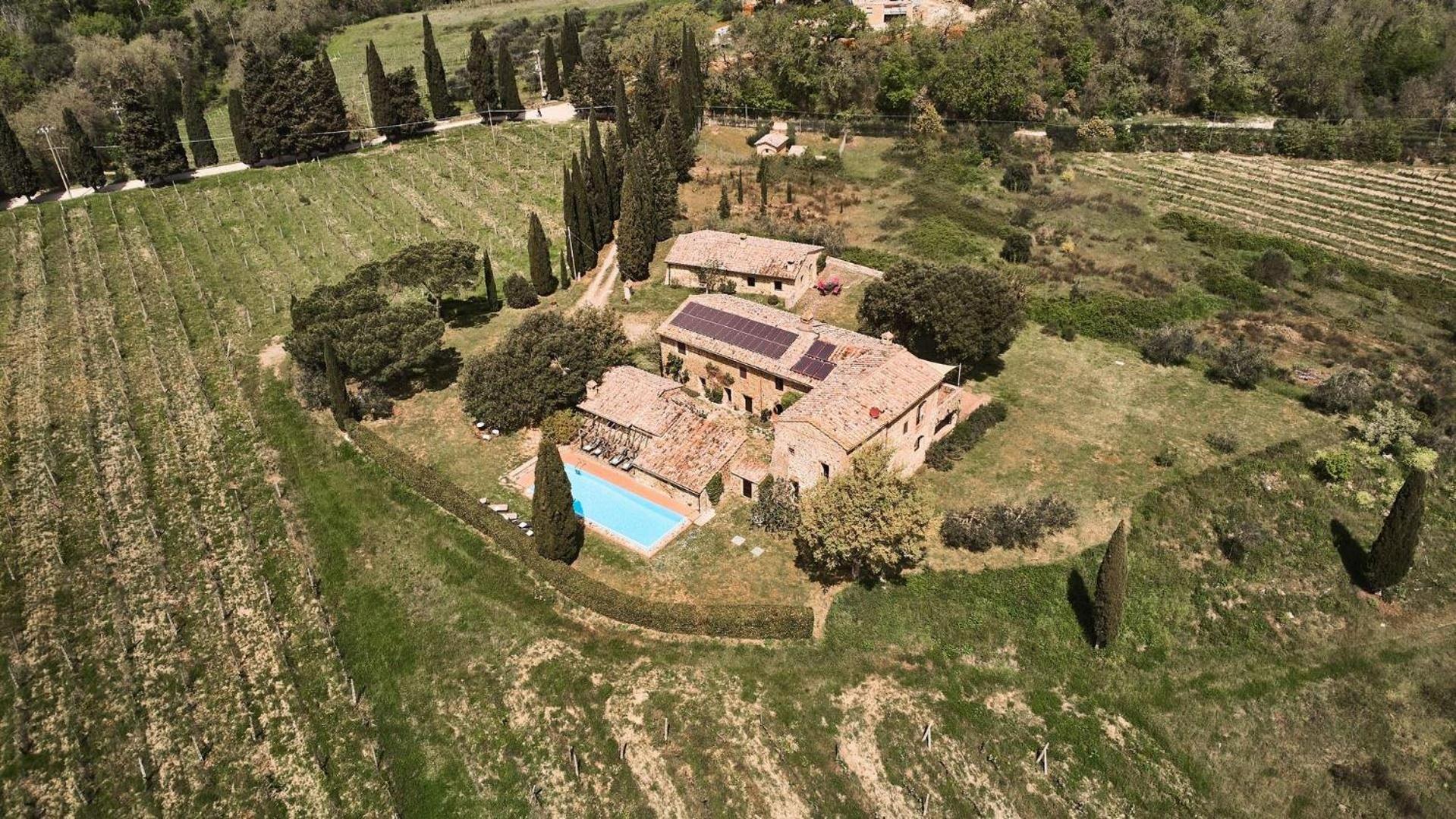 Villa Poggiarello Castelnuovo Berardenga Buitenkant foto