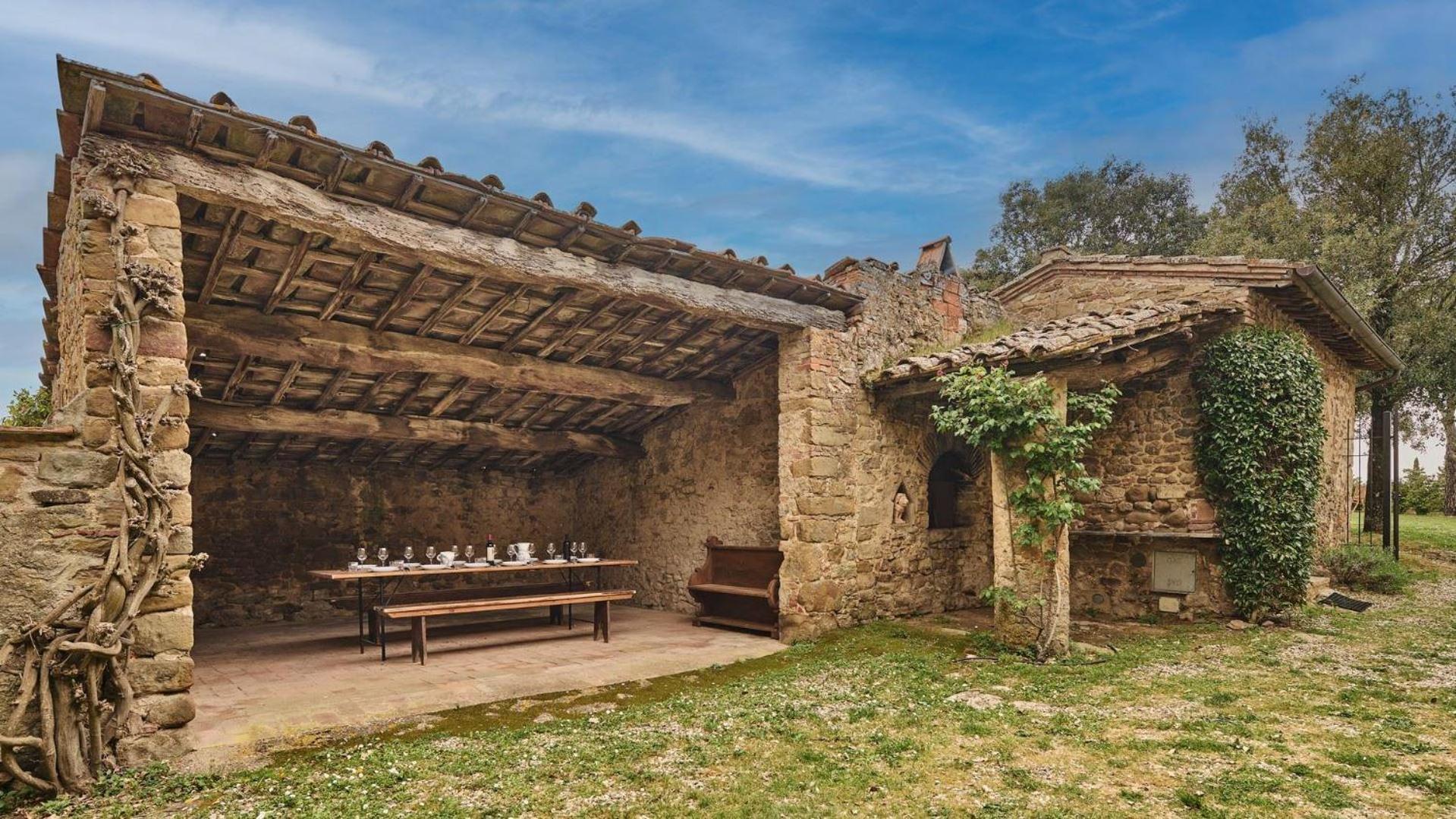 Villa Poggiarello Castelnuovo Berardenga Buitenkant foto