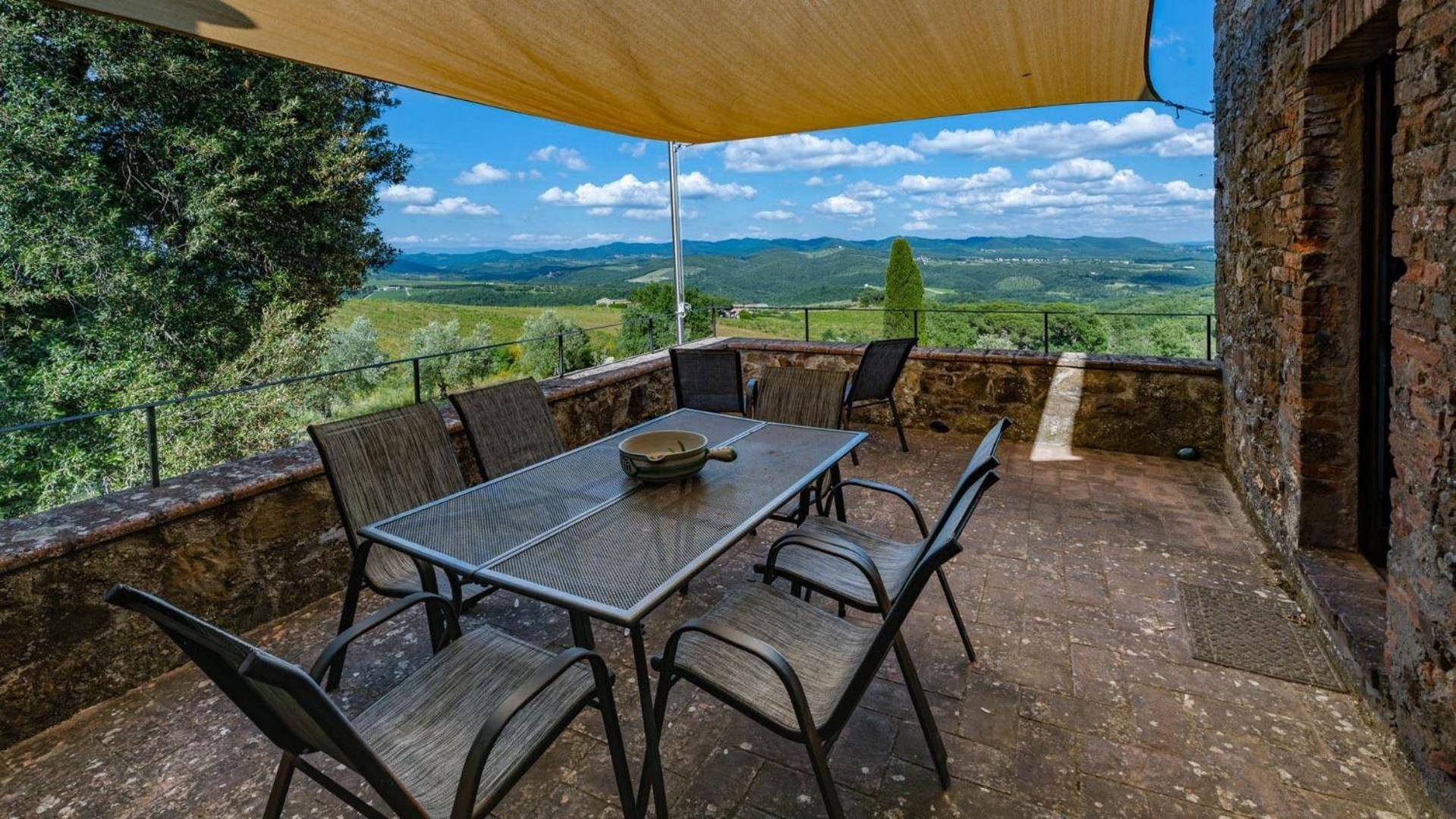 Villa Poggiarello Castelnuovo Berardenga Buitenkant foto