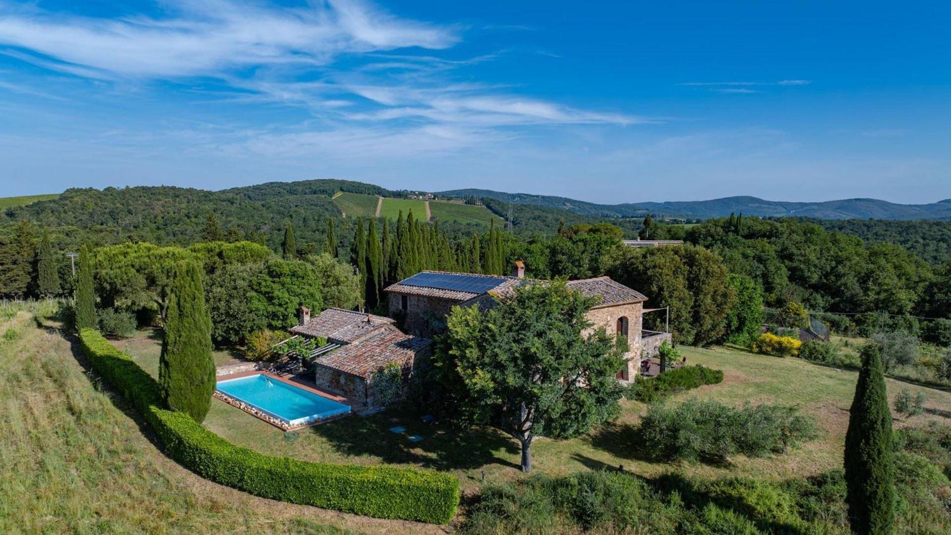 Villa Poggiarello Castelnuovo Berardenga Buitenkant foto