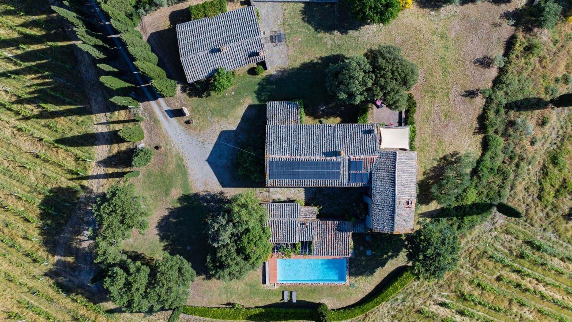 Villa Poggiarello Castelnuovo Berardenga Buitenkant foto